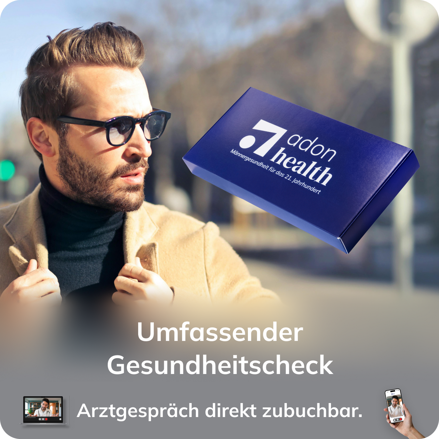Adon Health Bluttest zur umfassenden Überprüfung von Organfunktionen und Hormonwerten