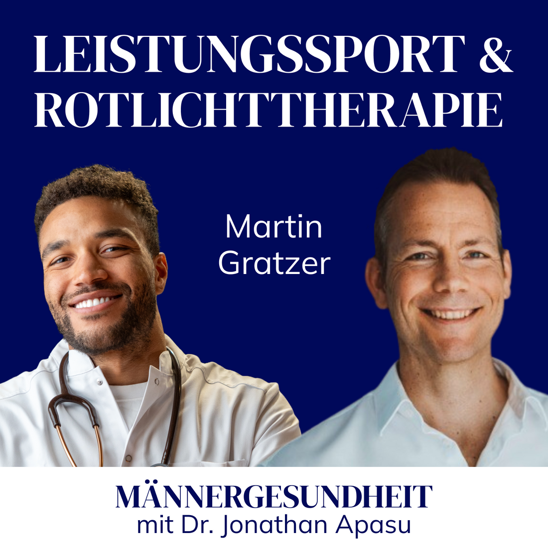#38 - Vom Leistungssportler zum Biohacking-Experten | Martin Gratzer bei Männergesundheit