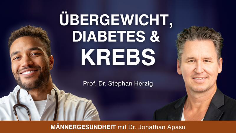 #117 - Wie Dein Stoffwechsel Dein Krebsrisiko bestimmt | Prof. Dr. Stephan Herzig bei Männergesundheit