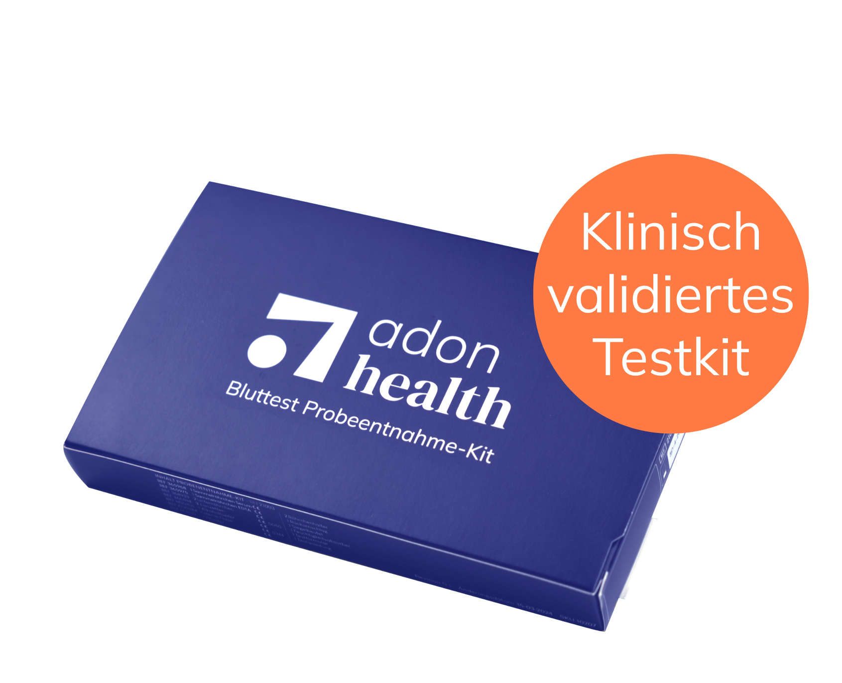 Abbildung des Testkits von Adon Health