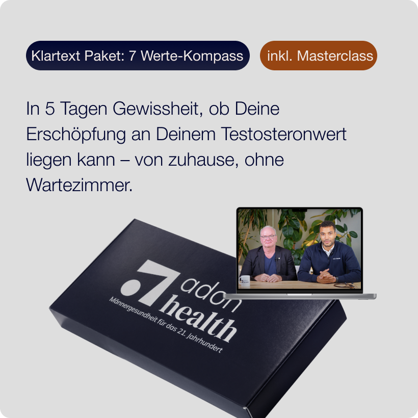 Klartext-Paket: Premium Testosterontest + Testosteron Masterclass