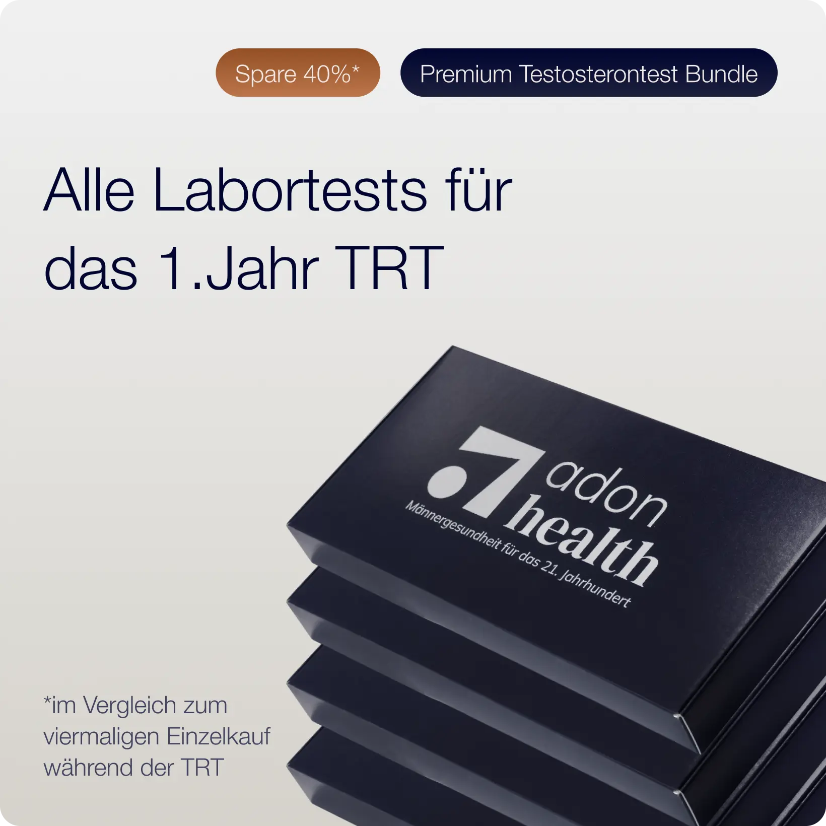 Labortests für das 1. Jahr TRT