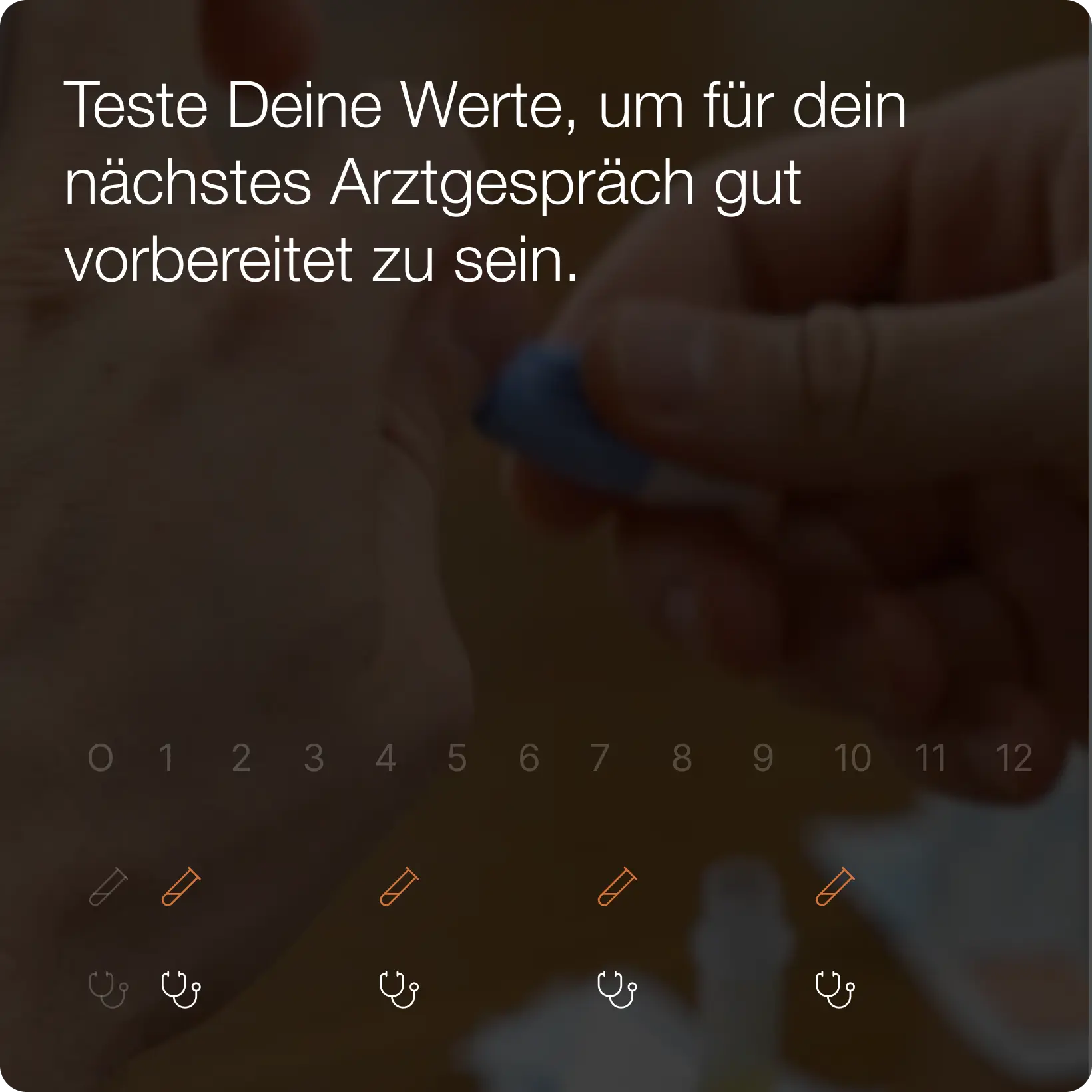 Labortests für das 1. Jahr TRT