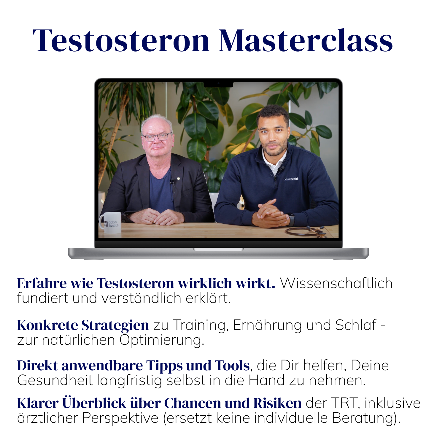 Klartext-Paket: Premium Testosterontest + Testosteron Masterclass