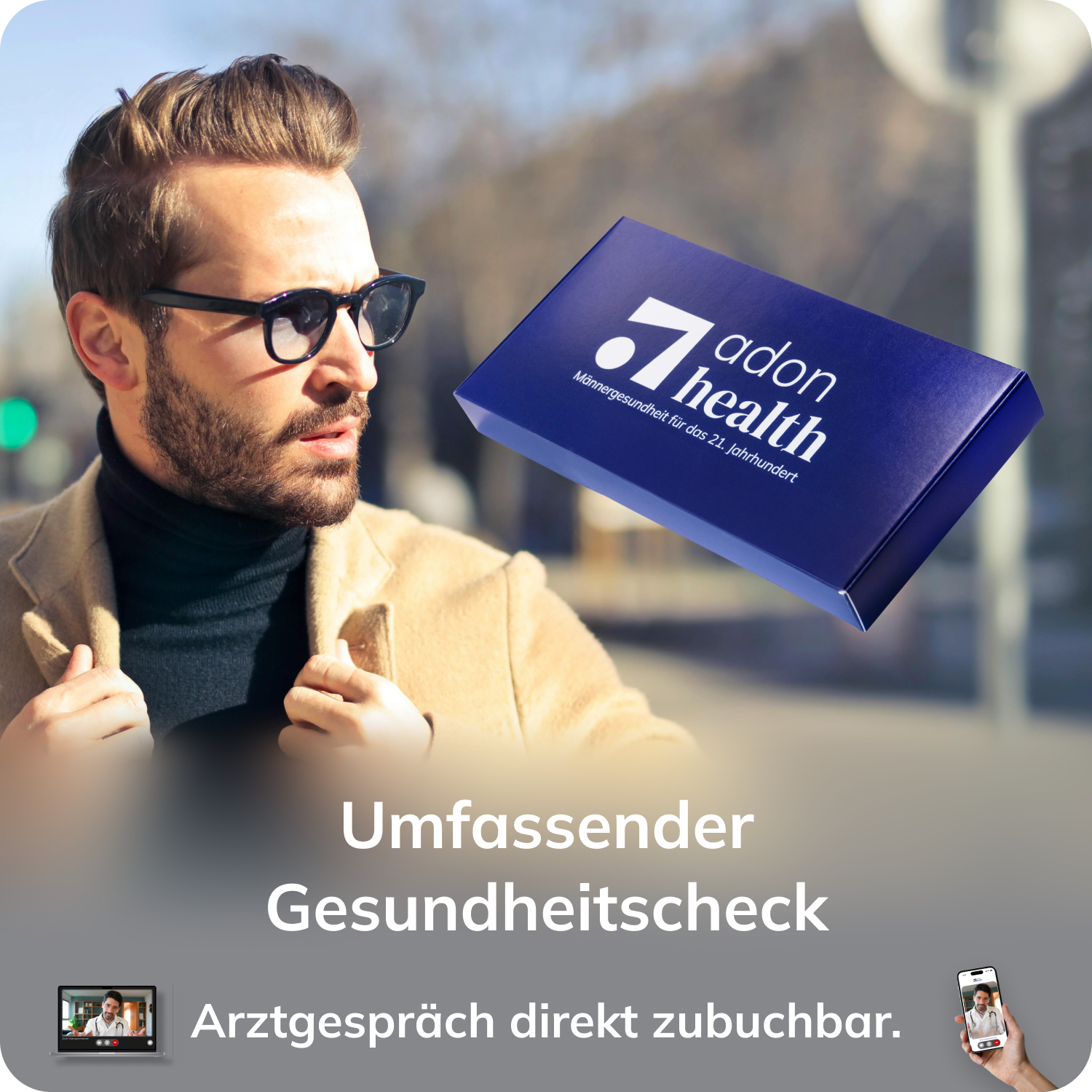 Adon Health Bluttest zur umfassenden Überprüfung von Organfunktionen und Hormonwerten
